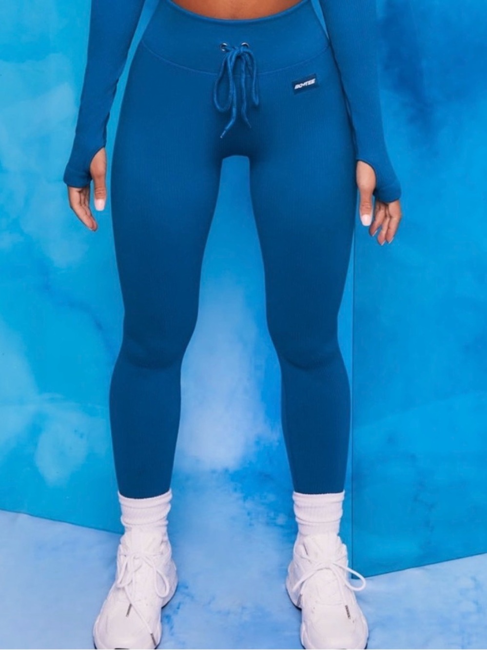 Bo + Tee Ribbed Athletic Leggings